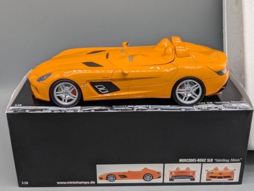 Modellautos 1:18 Minichamps Mercedes Benz SLR Stirling Moss mit OVP