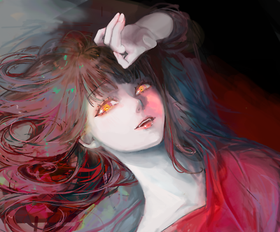 ★ kuro Nekoyamamoto iMac ★ Anime Chainsaw Man Makima Chainsaw Man Yellow Eyes Gaming Mat Desk