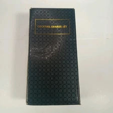 Cocktail Shaker Set Bartender Kit with Stand | Bar Set Drink Mixer Set NEW