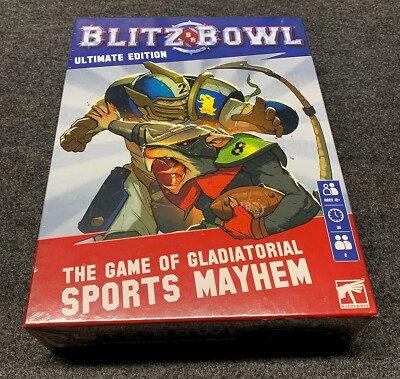 Blitz Bowl - Human & Skaven Ultimate Edition Boxed Game NEW