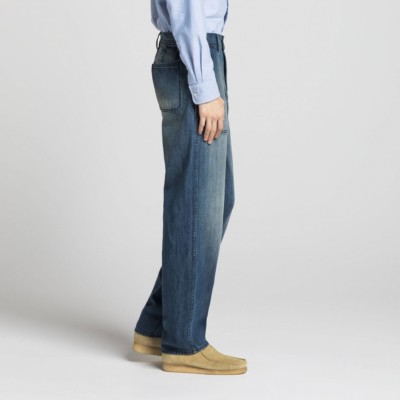 JW Anderson x Uniqlo Men's JWA Baker-Style Denim Relaxed JW Anderson x Uniqlo Men's JWA Baker-Style Denim Relaxed