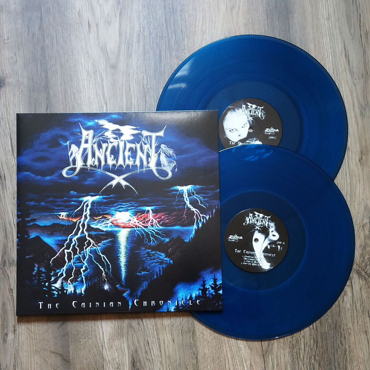 ANCIENT – The Cainian Chronicle (Double Blue Sea Vinyl)