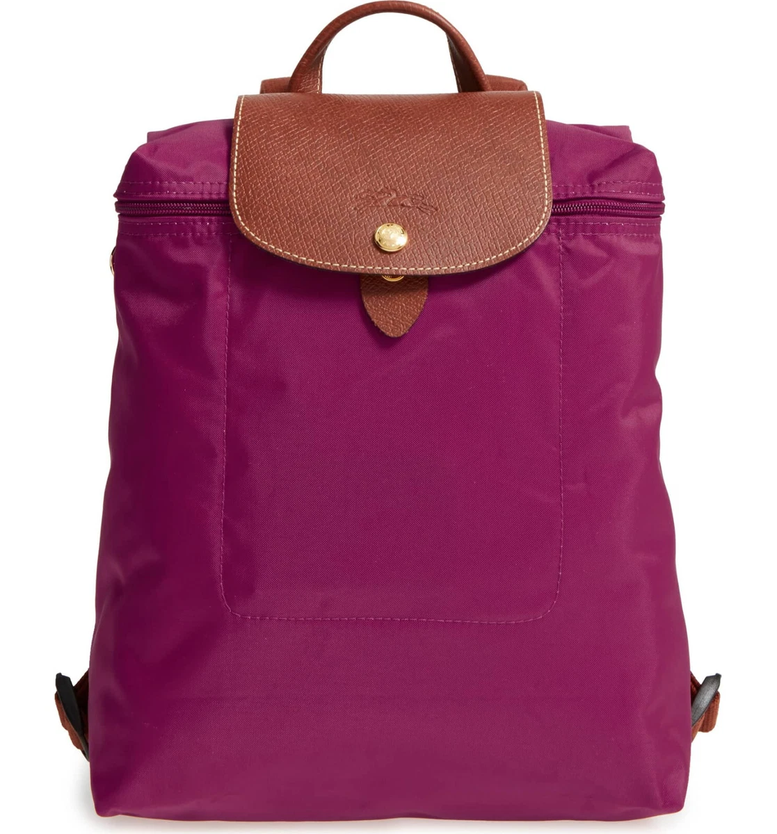 Longchamp Magenta Nylon Medium Le Pliage Tote Longchamp