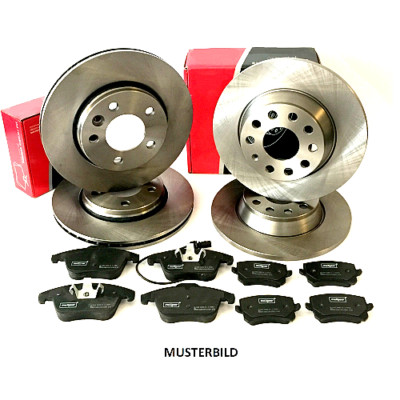 Bremsen Set Bremsscheiben Beläge VORNE HINTEN OPEL INSIGNIA A Sports Tourer 1.4