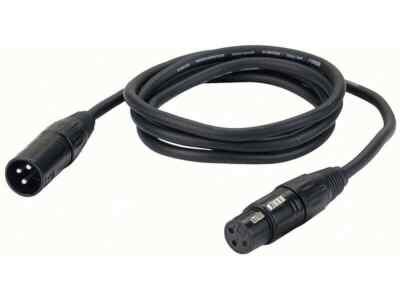 DAP XLR Mikrofon Kabel schwarz 6m