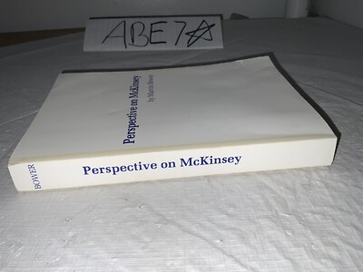 RARE VINTAGE - Perspective on Mckinsey by Marvin Bower | eBay