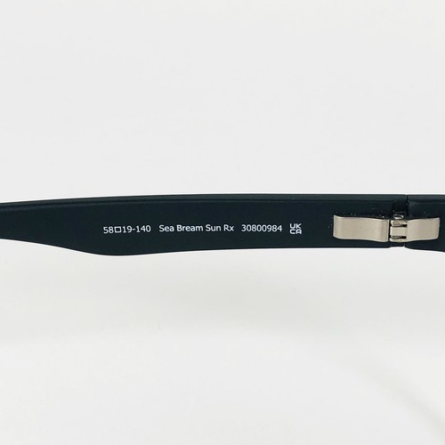 SPECSAVERS eyeglasses MATT BLACK OVAL glasses frame MOD: SUN RX ...