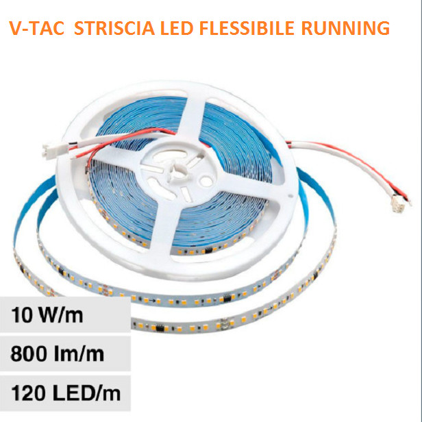 V-TAC Striscia LED Running 100W 24V 120 LED/m Effetto Scorrimento