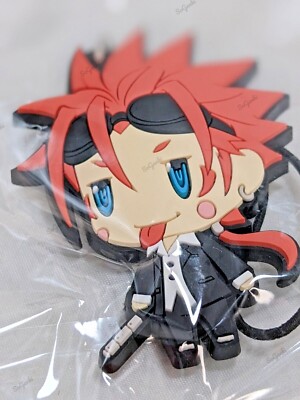everyone rubber keychain 3色セット Final Fantasy VII Trading Rubber Phone Keychain Strap FFVII