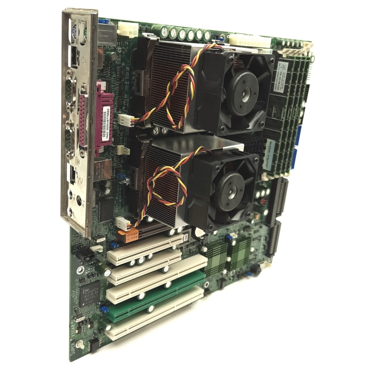 SUPERMICRO X5DA8 INTEL E7505マザーボード Supermicro X5DA8 Motherboard, Intel Xeon 2.8GHz, 4GB DDR ECC, SCSI