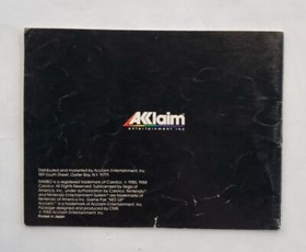 Rambo Nintendo NES Manual Only --S2G--