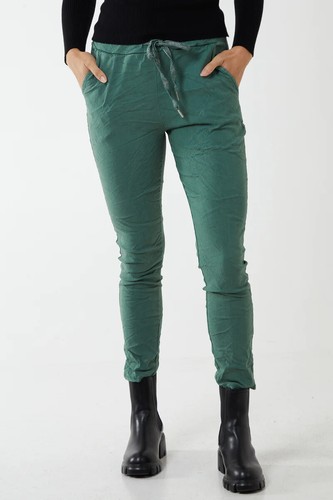 Damen Stretch Camouflage Army Magic Hose Damen Italienische Bequeme Jogginghose Hose - Bild 7 von 121