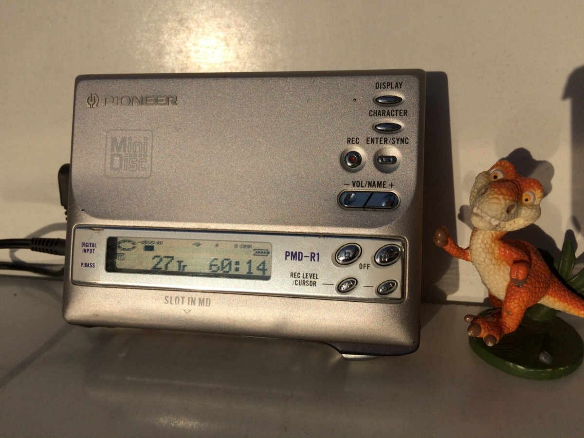 Pioneer PMD-R1 MiniDisc Player/Recorder Walkman MD Tragbar