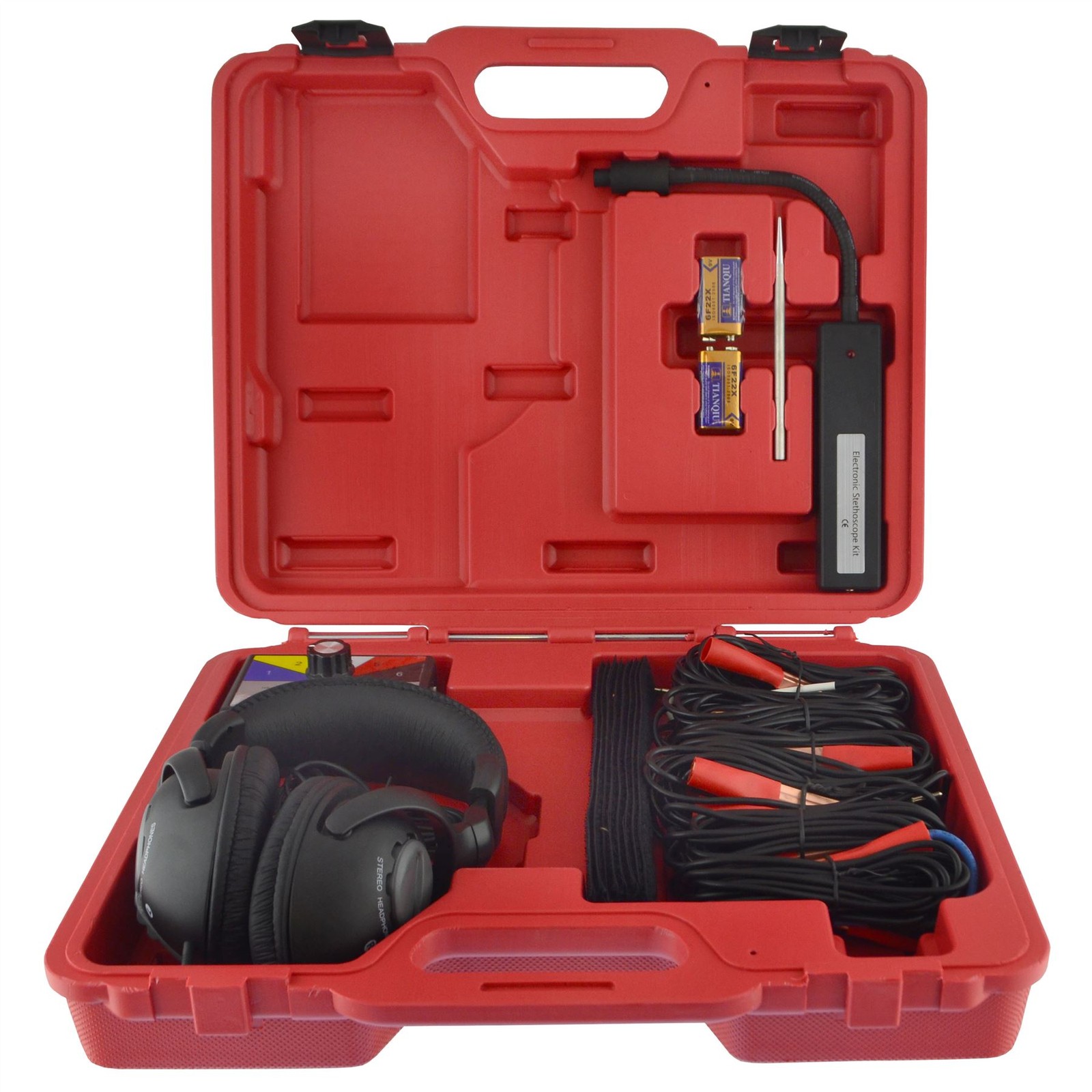 Electronic Stethoscope Kit Engine Gearbox Radiator Fault Detector Diagnostics
