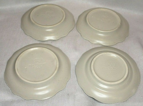 Descontinuado-Herencia por Pfaltzgraff-Stoneware Lote de 4 juegos de tazas planas y platillos - Imagen 8 de 10