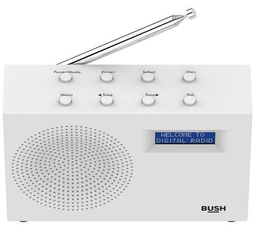 Radio compacta Bush DAB y FM - blanca (B+) - Imagen 4 de 8