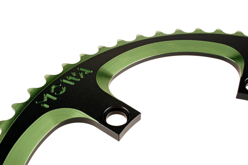 MOWA Carretera Ciclocross Grava Plegable Bicicleta Bicicleta Plato 56T BCD130 Verde Foto 2 de 4