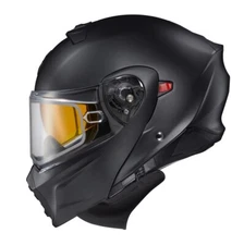 Scorpion EXO-AT930 Solid Helmets with Electric Shield Lg Matte Black