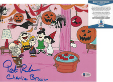 PETER ROBBINS PEANUTS VOICE OF CHARLIE BROWN SIGNED 8x10 PHOTO N BECKETT COA BAS