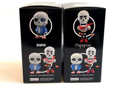 Nendoroid UNDERTALE 1827 Papyrus 1826 Sans Set of 2 New With box