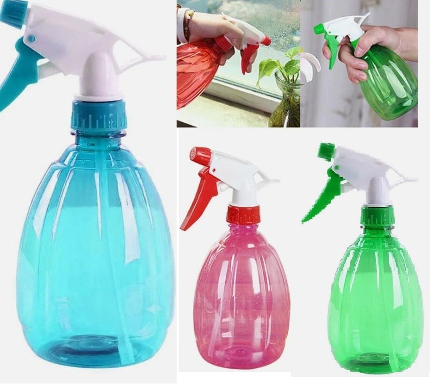 Botellas de spray de 500 ml para nieblas de agua para cabello peluquero de plantas de jardín.