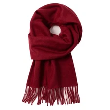 Winter Scarf Women Men Cold Weather Soft Warm Shawls Tassels 78.7 Inch