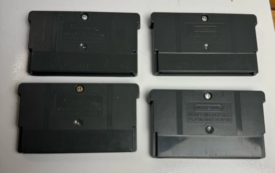 Gameboy Advance 4 Game Cartridge Lot SUPERMAN  HARRY POTTER  SHARKS TALES + More - Image 4 of 4