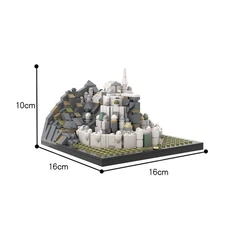 Hot Sale Micro Fortress Easternmost Fortification from Film Building Toys