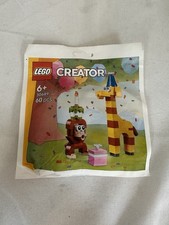 In Hand New 2025 Lego Creator 30689 Birthday Party Animals Paperbag Set