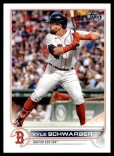 2022 Topps Kyle Schwarber Boston Red Sox #216