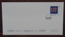 Guernsey 2003 &pound;5 Letters on Stamps First Day Cover Used
