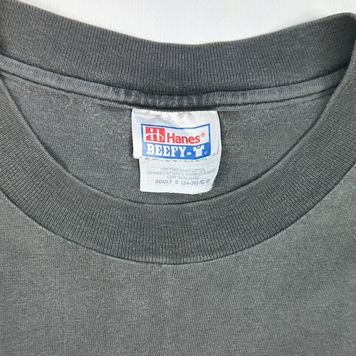 Vintage 90s Y2K Thrasher Magazine Hanes Beefy Tee Skateboard Skate T Shirt S - Picture 5 of 5