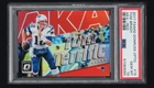 2017 Panini Donruss Optic Tom Brady Prizm AKA Tom Terrific Red #15 /99 PSA 10