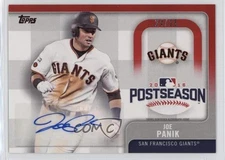 2017 Topps Postseason Performance Auto Red /25 Joe Panik #PPA-JP Auto