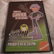 Danny Phantom Nickelodeon Nicktoon Framed Print Ad 2004 8.5x11 Danny Phantom Nickelodeon Nicktoon Framed Print Ad 2004 8.5x11