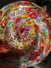 Vintage Murano Art Glass Millefiori Dish Bowl 5”