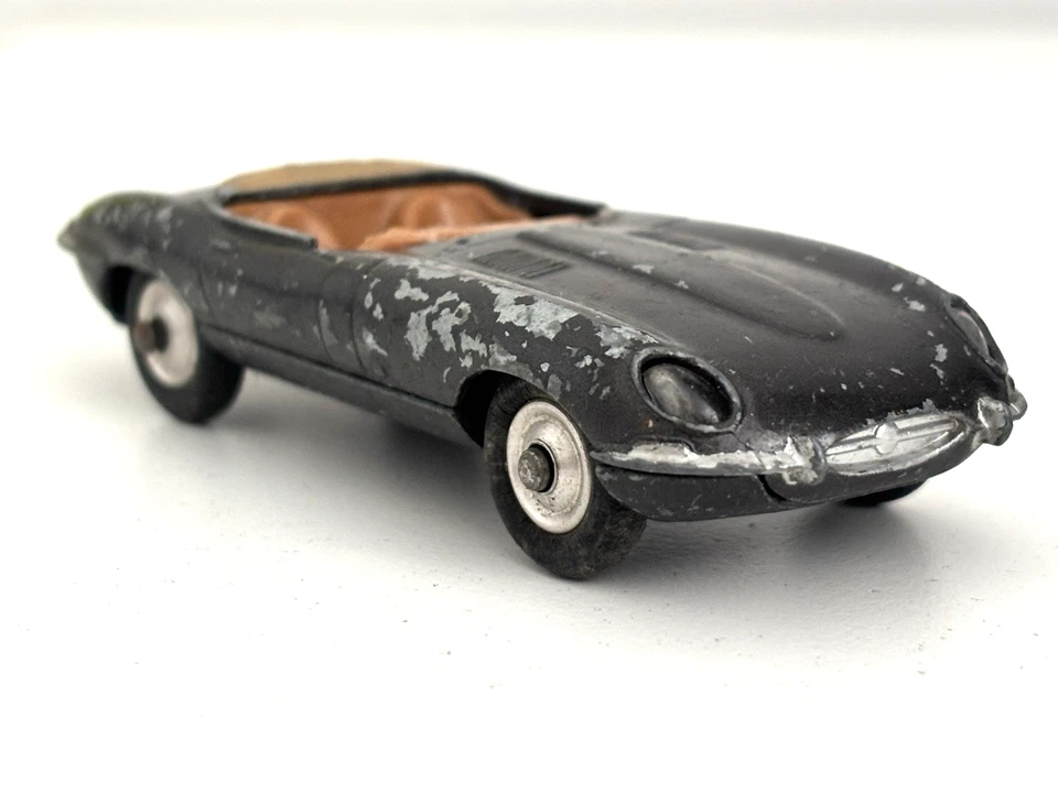 Coche clásico modelo diecast Jaguar 1962 vintage Corgi Toys 307 tipo E 1,43 A7 Foto 2 de 4
