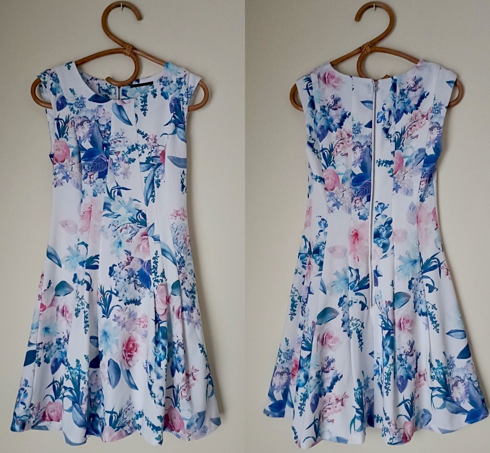 TOKITO | Floral Fit and Flare Midi Dress