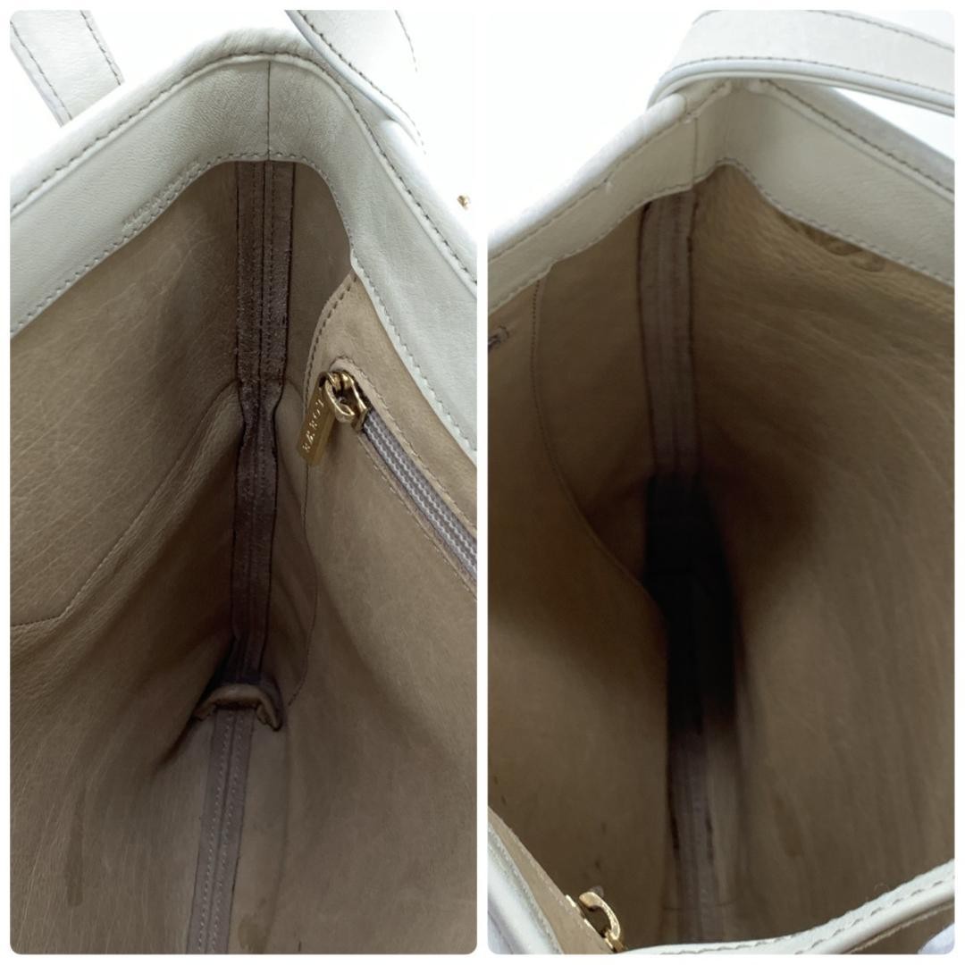 LOEWE One Shoulder Bag Purse Anagram Suede Leather Beige Off White Brown Auth thumbnail 12