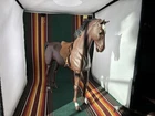 Rare Vintage Marx Johnny West Brown Comanche Horse Articulated 1965 Thunderbolt