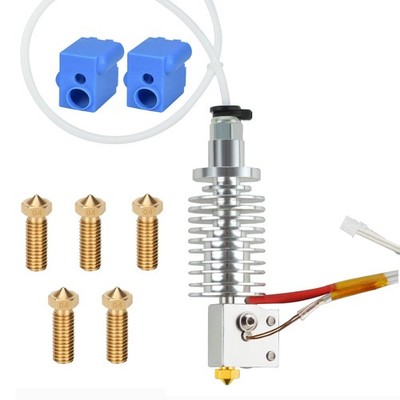 Upgraded 24V 45W V5 J-Head Volcano Hotend High Flow, 2pcs 300  Silicone... 