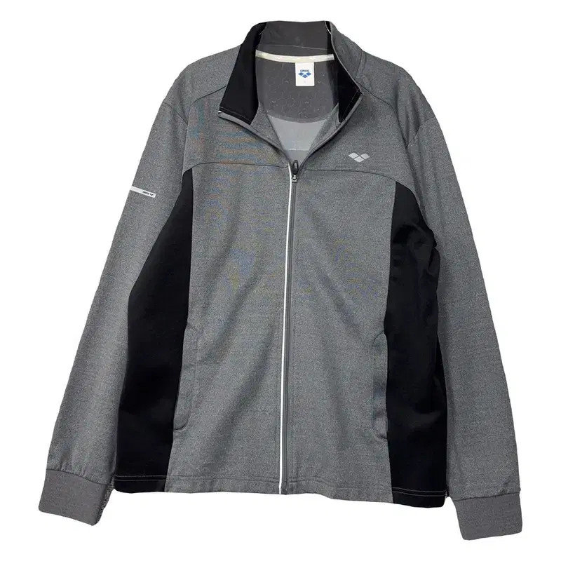 Arena Gray Functional Zip-Up Jacket Large Size - image 5