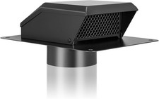 4 Inch For Houses Galvanized Steel Removable Roof Vents Roof Dryer Vent Cap