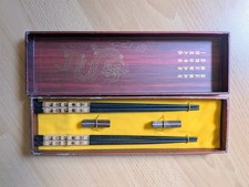 Echt Chinesische E&szlig;st&auml;bchen in original antikem K&auml;stchen
