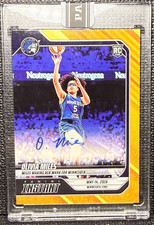 🏀 Olivia Miles 2026 Panini Instant WNBA Gold Auto RC 8/10 Lynx - Free Shipping