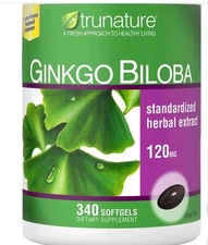 trunature Ginkgo Biloba, 340 Softgels