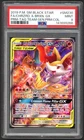 Pokemon Card - PSA 9 Charizard & Braixen GX SM230 - Black Star Promo Tag Team