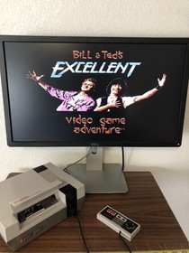Bill & Ted&rsquo;s Excellent Video Game Adventure Nintendo NES 1991 Official Tested