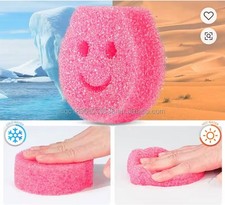 Image of 10 large sponge scourers professional heavyduty catering washing up scouring pad