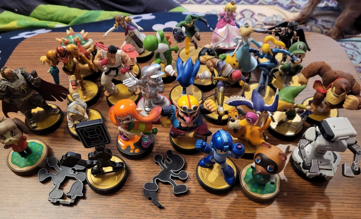 25+ Nintendo amiibo Toys to Life Mario-Silver Edition for sale